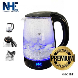 NHE Glass Kettle 1.8 L - NHK 1821