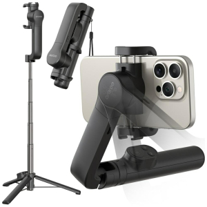 Araree Selfie Pod Gimbal 1X Selfie Stick with Tripod - Black