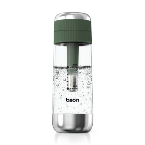 Bson Fizzy Lab Soda Maker with Built-in Filter, 375ml BPA-Free Bottle