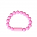 Classic Bead Bracelet Lightning Cable For iOS - Pink (20cm)