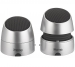 iHome IHM79SE Rechargeable Mini Speakers - Silver