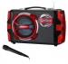 Sonashi Rechargeable Bluetooth Speaker Black-Red Sbs-706