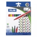 Milan Fibre Color Pens 12 Pack