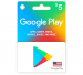 Google Play Gift Card e-Code $5 (US)