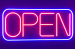 LED Neon Sign - Open (25 X 50 CM)