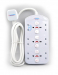 Terminator 6 Way Double Side  Power Extension Socket 5M - TPB-836DUK