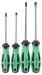 Terminator Screw Driver Set 4 Pcs, 2 Pc (-) & 2 Pc (+)