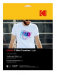 Kodak A4 Light T-shirt Transfers, Pack of 5