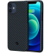 Pitaka iPhone 12 MagEZ Case - Blue Karbon