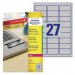 Avery Heavy-Duty Labels, 216 Labels Per 8 Pages - L6011-8