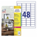Avery Heavy-Duty Labels, 960 Labels Per 20 Pages - L4778-20