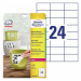 Avery Heavy-duty Labels, 480 Labels - 20 Pages