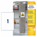 Avery Highly Adhesive Paper Labels, 20 Labels - 20 Pages