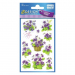 Avery Deco Stickers, Violets, 30 Sticker - 3 Page