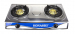 Sonashi Double Gas Stove - Silver - SGB-208S