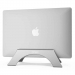 TOPGO Vertical Laptop Stand &ndash; Silver