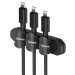 Baseus Hook and Loop Cable Organizer Clips - Black