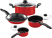 Pigeon Chef's Delight Non-Stick Coated Cookware Set  (Aluminium, 7-piece)