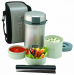 Tiger LWU-B170 Stainless Steel Thermal Lunch Box, Silver