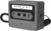 Elago Cassette Case for AirPods Pro 2 (With Strap) - Black