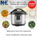 NHE Electric Pressure Cooker 6L 16 in 1 DS-375CM