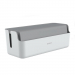 Orico Multiplug & Surge Protector Storage Box With Device Mount &ndash; Grey