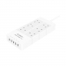 Orico 6 AC Outlets and 5 USB Charger Surge Protector, White