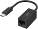 Hama Network Adapter, USB-C Plug - LAN/Ethernet Socket, Gigabit Ethernet - Black