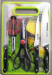 Knife & Cutting Board Set Of 6 Pcs