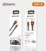 Davin Premium Nylon Protection Lightning 2.4A 1mtr Charging Cable