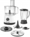 Black + Decker 800W Multifunction 5-in-1 Food Processor, White