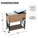https://d2ati23fc66y9j.cloudfront.net/ubuy/75x/1/7/173008833492985PermasteelQTRusticWoodGrainStyleRollingPatioCoolerWithWickerBottomShelf.jpg