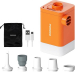 Porodo Lifestyle 4-Function Portable Pump - Orange