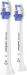 Philips Sonicare Sensitive Brush Head, 2 Pack, White
