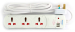 Terminator 13A Plug, Power Extension, Uni-socket, 2 USB Socket Charger - TPB 13U2I-3M