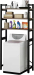 Miralux Washing Machine Rack - Black
