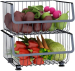 Miralux Fruit Basket 2-Layer Kitchen Racks
