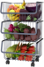 Miralux Fruit Basket 3-layer