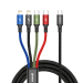 XPower 4CL 4-in-1 Type C Cable - Black