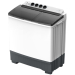 Midea Twin Tub Washing Machine 14kg Washer 8kg Dryer, White - MT100W140/W-KW
