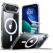 ESR iPhone 17 Air HaloLock Classic Hybrid Case with Stash Stand (Camera Control Button) Case