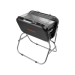 Porodo Lifestyle Portable Folding BBQ Grill - Black