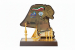 Kuwait Map & Landmark Luxury Souvenir