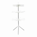 Foldable Vertical Laundry Dryer 3 Levels 170 cm - Silver
