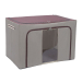Foldable Storage Box 60×38×43 cm - Grey