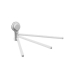 Bathlux Multi Towel Hanger with Suction Cup - White