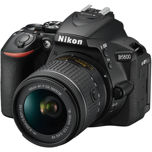 Nikon D5600 Digital Camera 18-55mm VR Kit - Black