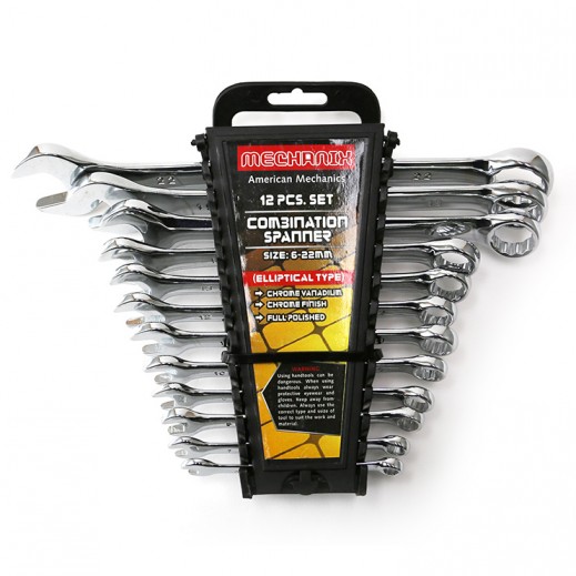 American Mechanics 12 Pcs Spanner Set