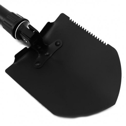Xcessories Folding Stainless Steel Hand Shovel With Carrying Case