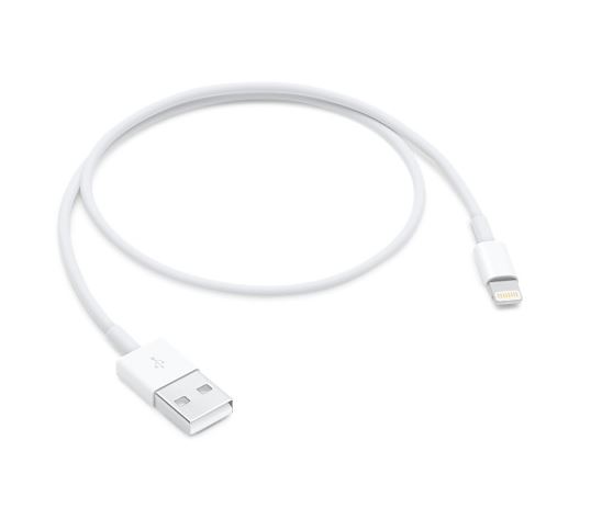 Apple Lightning To USB Cable (0.5m) - White